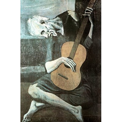 Pablo Picasso Old Guitarist Art Print Poster 24x36 0