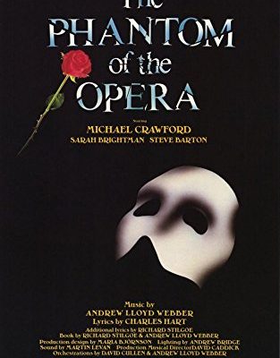 Phantom Of The Opera The Poster Broadway Theater Play 11x17 Michael Crawford Sarah Brightman Vintage Art Masterposter Print 11x17 0