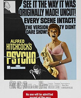Psycho 1960 Movie Poster 24x36 0