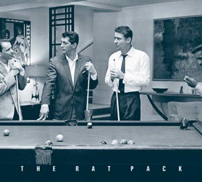Rat Pack Shooting Pool Art Print Poster Poster Print 36x24 Movie Poster Print 36x24 0