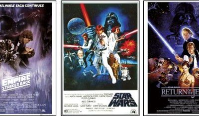 Set Of 3 Star Wars Original Classics Movie 24x36 Poster 0