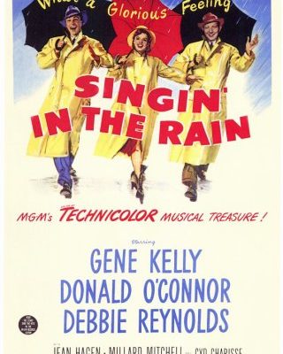 Singin In The Rain 1952 11 X 17 Style D 0