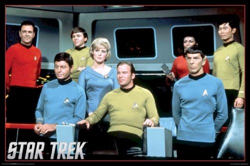Star-Trek-Enterprise-Crew-36x24-Art-Print-Poster-Wall-Decor-Classic-TV-Show-Science-Fiction-Original-Cast-James-0