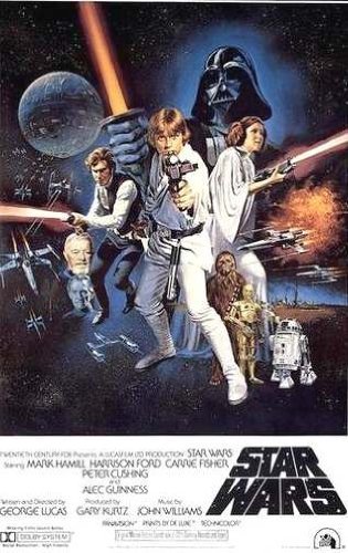 Star Wars Episode Iv A New Hope Style C Movie 27x40 Poster Art Print Classic 0