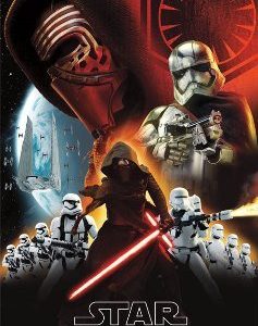 Star Wars Vii The Force Awakens Dark Side Poster Art Print 24x36 0