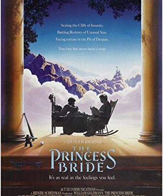 The Princess Bride Classic Movie Poster Fairy Tale Fantasy 1987 Action 24x36 Reproduction Not An Original 0