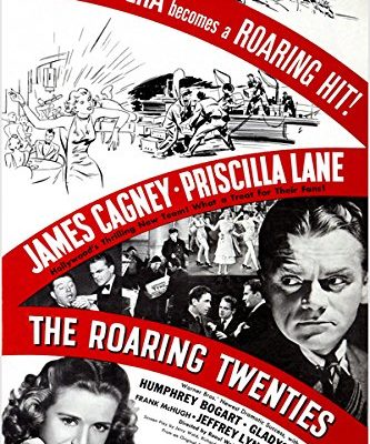 The Roaring Twenties Classic Movie Poster James Cagney Bw Photos 24x36 Reproduction Not An Original New 0