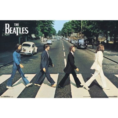 The Beatles Abbey Road 22 X 34 Wall Poster 0