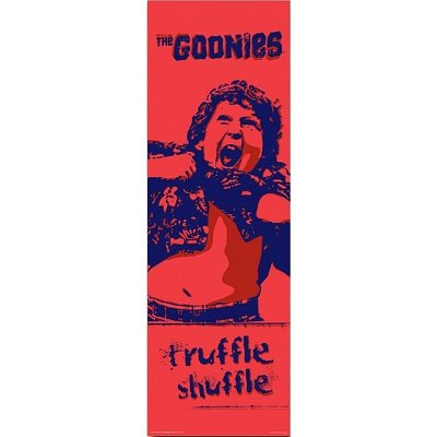 The Goonies Chunk Truffle Shuffle 80s Adventure Comedy Cult Classic Movie Film Poster Print 12x36 0