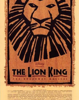 The Lion King The Broadway Musical Poster Broadway Theater Play 11x17 Masterposter Print 11x17 0