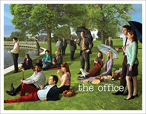The-Office-Georges-Seurat-Painting-Dunder-Mifflin-Cast-Group-Workplace-Comedy-TV-Television-Show-Poster-Print-Unframed-11x14-0