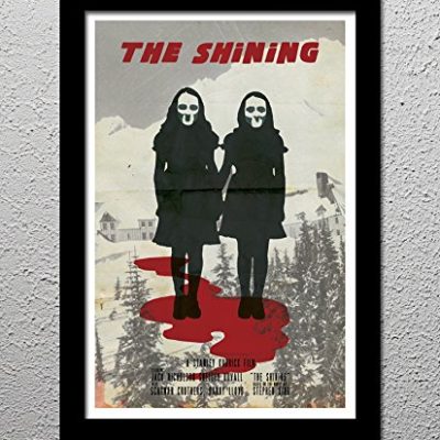 The Shining Jack Nicholson Stanley Kubrick Stephen King Horror Movie Original Minimalist Art Poster Print 0