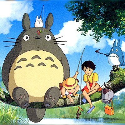 Totoro My Neighbor Totoro Poster Anime Japan Hayao Miyazaki Cute Movie Animation Art 16x20 Inches 0