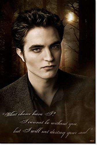 Twilight-New-Moon-Edward-Cullen-Quote-Vampire-Drama-Romance-Fantasy-Movie-Film-Poster-Print-24-by-36-0