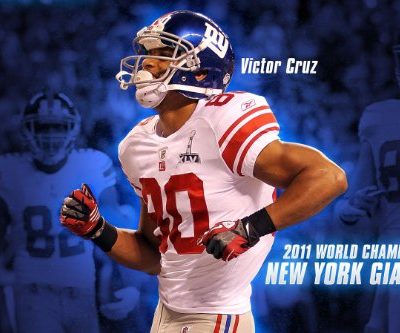 Victor Cruz Poster Photo Limited Print New York Giants Nfl Football Player Sexy Celebrity Athlete Size 16x20 1 0