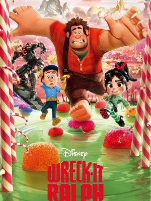 Wreck It Ralph John C Reilly Animation Movie Photo Poster 11x17 11 0