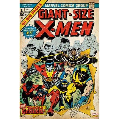 24x36 Giant Size X Men No1 Marvel Comics Poster 0