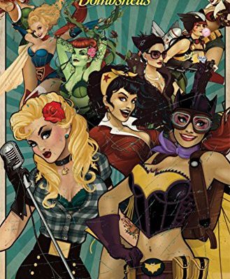 Dc Comics Bombshells Poster Print Wonder Woman Supergirl Harley Quinn Poison Ivy Size 22x34 0