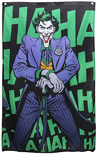 DC-Comics-Joker-Haha-Banner-Fabric-Poster-30-x-50in-0