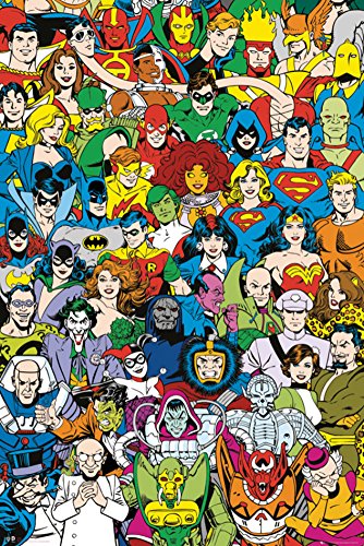 DC-Comics-Retro-Cast-Poster-24-x-36in-0
