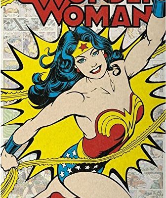 Dc Comics Retro Wonder Woman 24x36 Poster 0