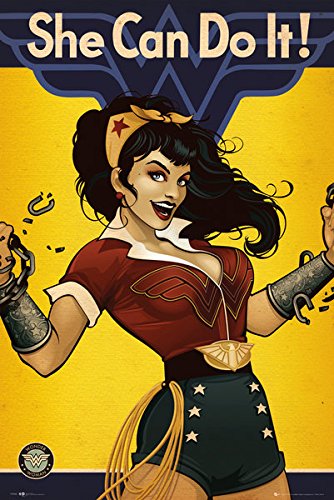 Dc-Comics-Bombshells-Wonder-Woman-Poster-24-x-36in-0
