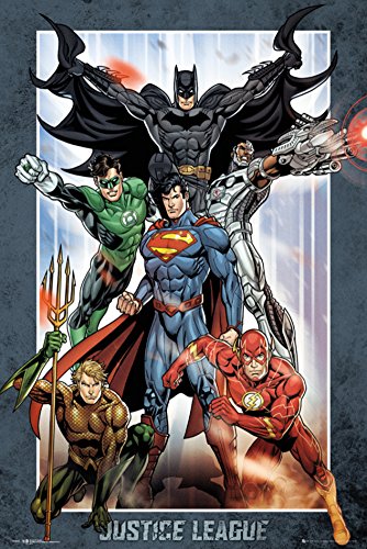 Dc-Comics-Justice-League-Group-Poster-24-x-36in-0