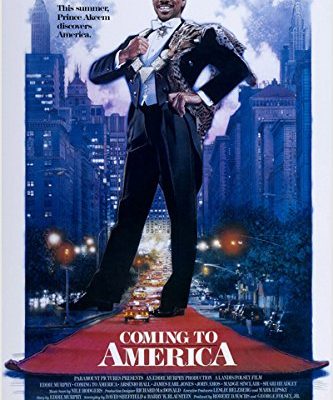 Eddie Murphy Movie Poster Coming To America Comedy New York City 24x36 Reproduction Not An Original 0