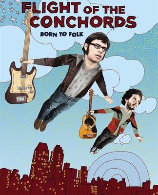 Flight Of The Conchords Born To Folk Comedy Tv Poster 24 X 36 Inches 0