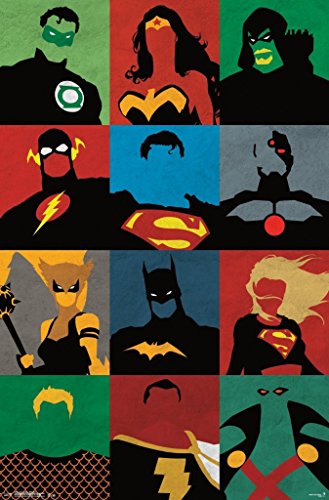 Justice-League-Minimalist-22-x-34-Wall-Poster-0