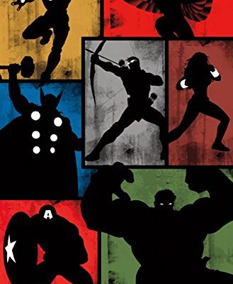 Marvel Comics Avengers Simplistic Grid 22 X 34 Wall Poster 0