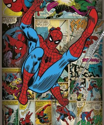 Marvel Comics Spider Man Retro Poster 0