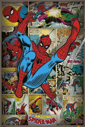Marvel-Comics-Spider-Man-Retro-Poster-0