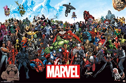 Marvel-Comics-The-Lineup-22-x-34-Inch-Poster-0
