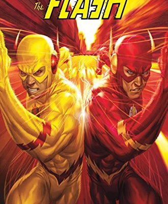 The Flash Racing In Opposition Poster 22 X 34in 0