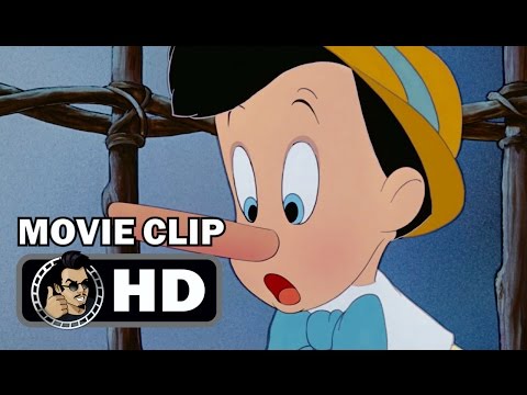PINOCCHIO Movie Clip – Pinocchio’s Lies (1940) Classic Disney Animation HD