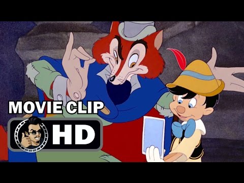 PINOCCHIO Movie Clip – Honest John (1940) Classic Disney Animation HD