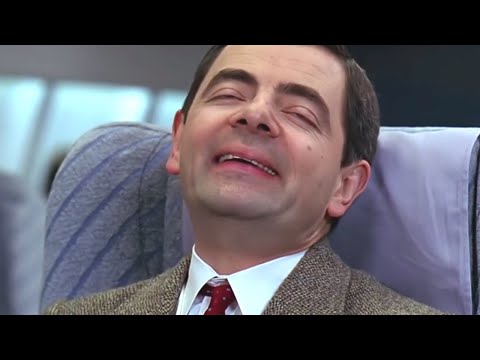 Flying with Bean | Funny Clips | Classic Mr. Bean