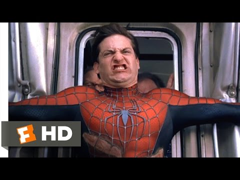 Spider-Man 2 – Stopping the Train Scene (7/10) | Movieclips
