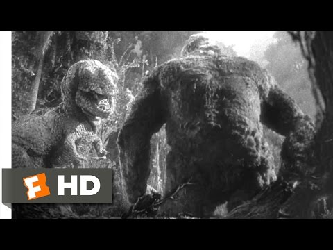 King Kong (1933) – Kong vs. T-Rex Scene (4/10) | Movieclips