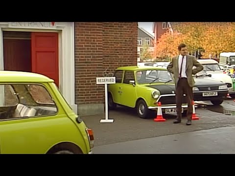 Mr Bean's FOOLPROOF Car Parking System | Mr Bean Funny Clips | Classic Mr Bean