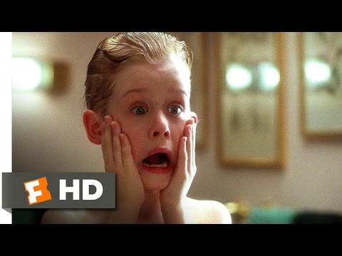 Home Alone (1990) – Kevin Washes Up Scene (1/5) | Movieclips