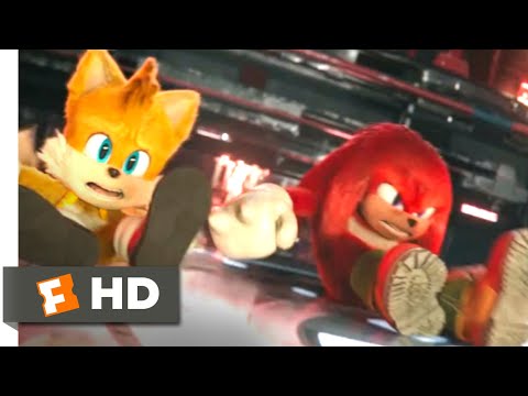 Sonic the Hedgehog 2 (2022) – Knuckles & Tails vs. Robotnik Scene (9/10) | Movieclips