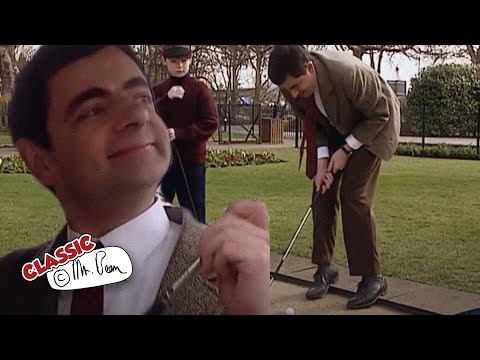 Crazy Golf Chaos! ⛳🏌️‍♂️ | Mr Bean Funny Clips | Classic Mr Bean