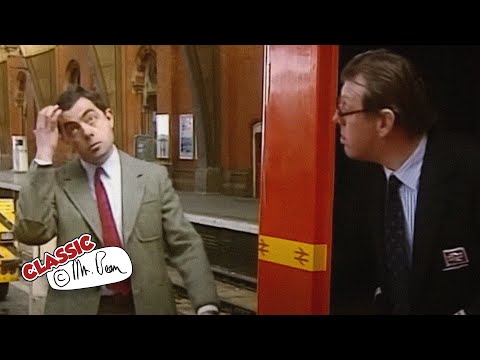 Mr Bean Vs The Train Conductor! 🚆 | Mr Bean Funny Clips | Classic Mr Bean