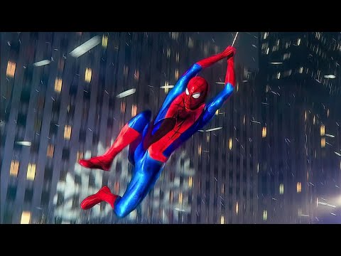 Final Swing – Spider-Man's Classic Suit – Ending Scene – Spider-Man: No Way Home (2021) Movie Clip