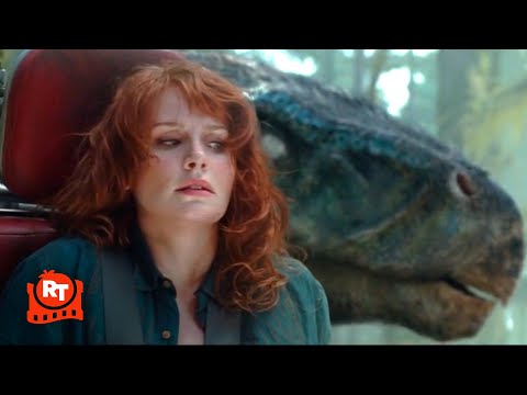 Jurassic World Dominion (2022) – The Blind Dinosaur Scene | Movieclips