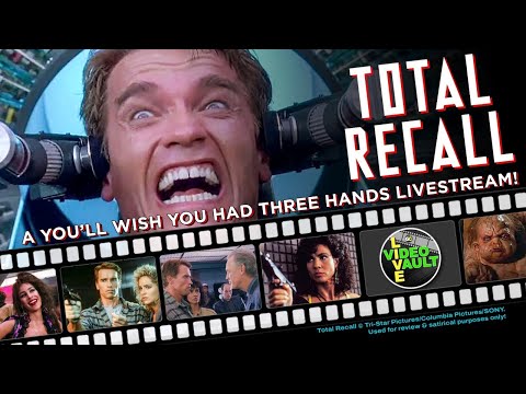 Total Recall: Schwarzenegger Needs 3 Hands! | Video Vault Live Review